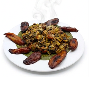 Carne salada con chaya