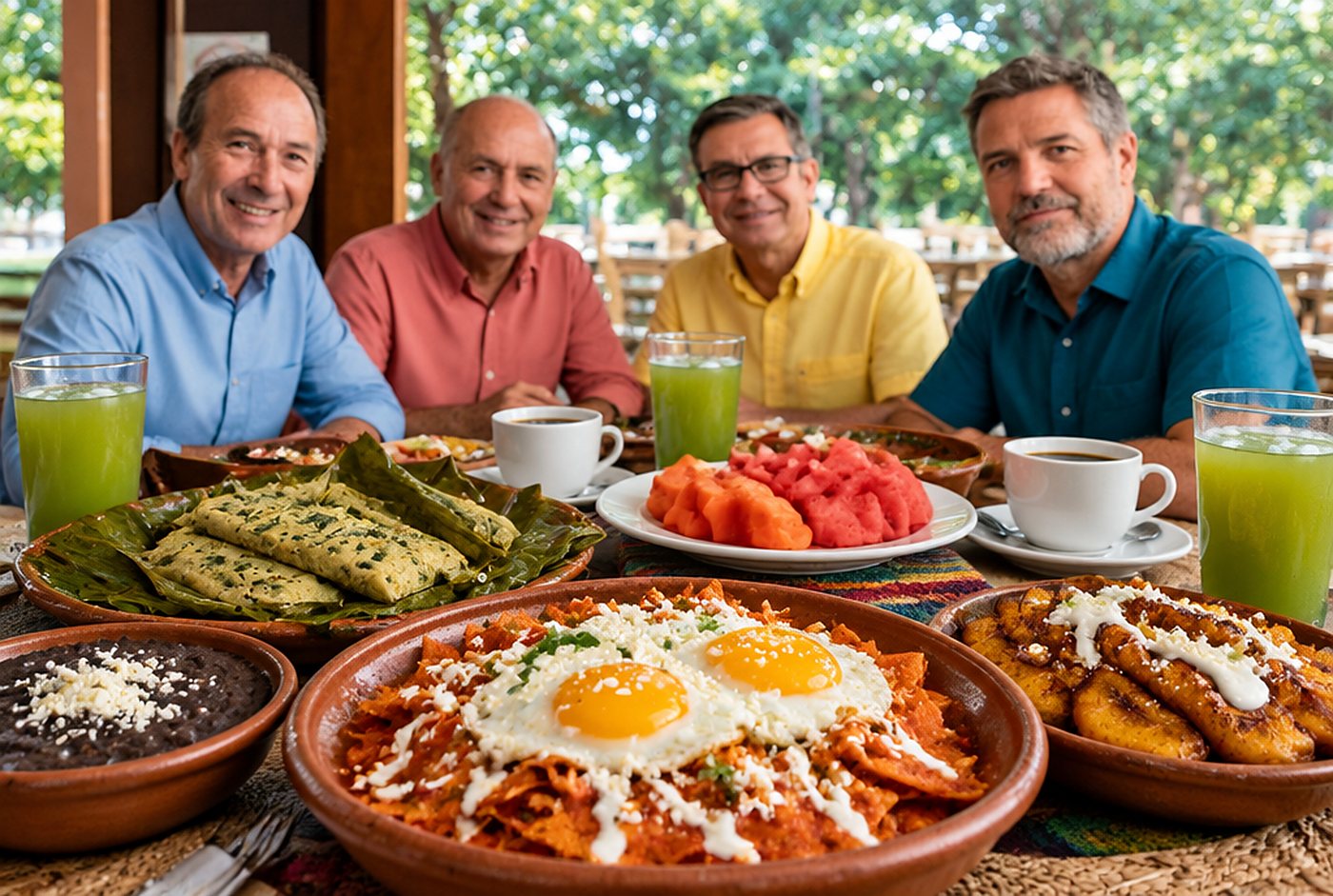Jueves de caballeros: desayuno buffet tabasqueño con amigos